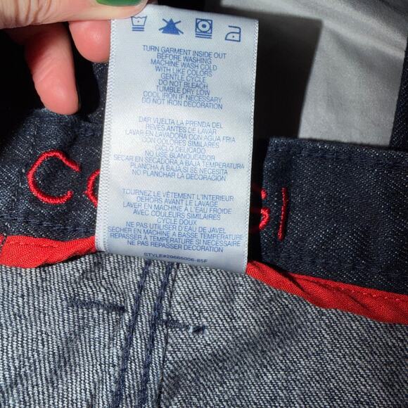 Y2K Coogi Dark Blue, Baggy, Boot Cut Jeans NWT- 10 - Picture 5 of 9